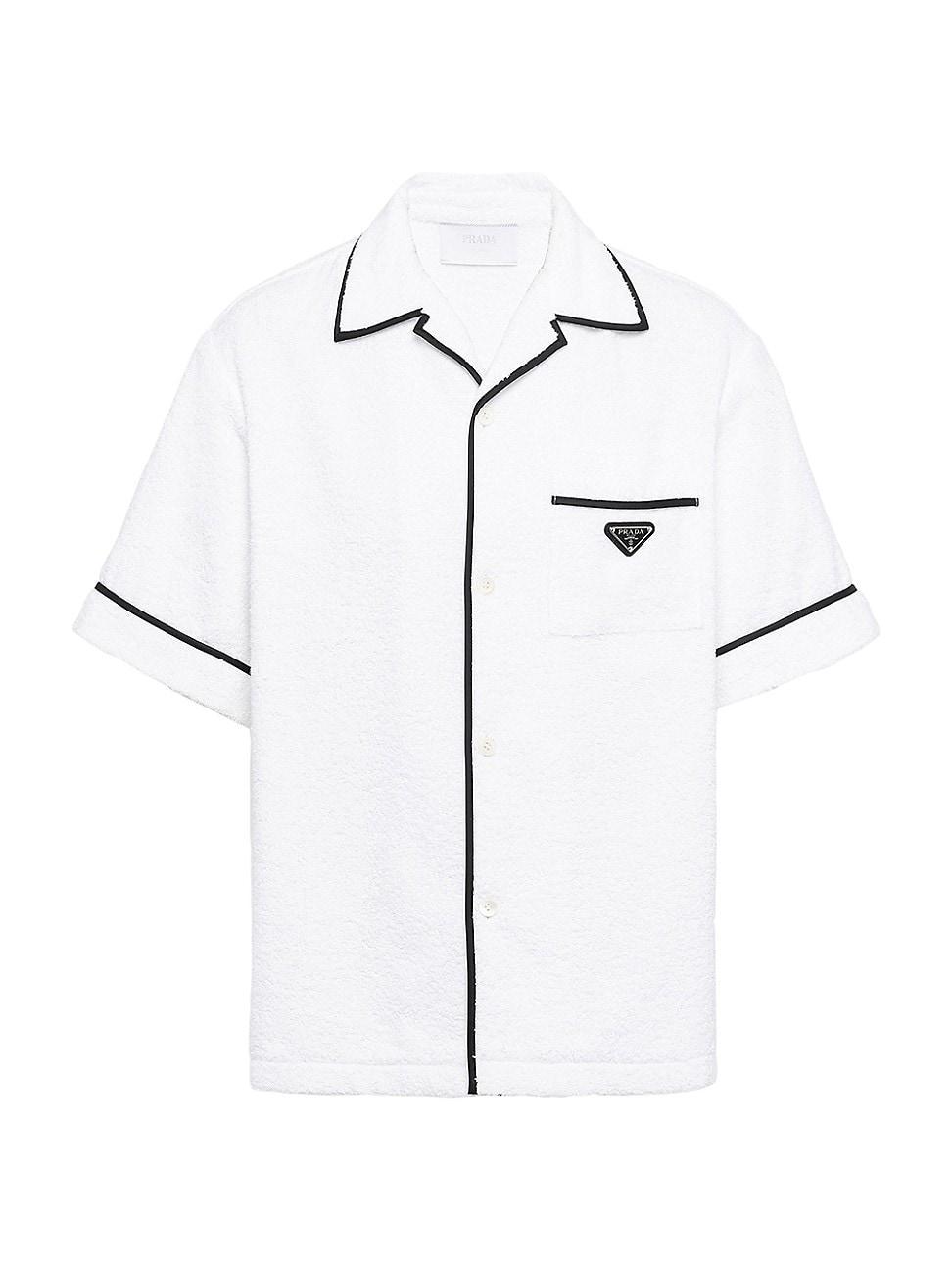 Mens Cotton Bowling Shirt Product Image