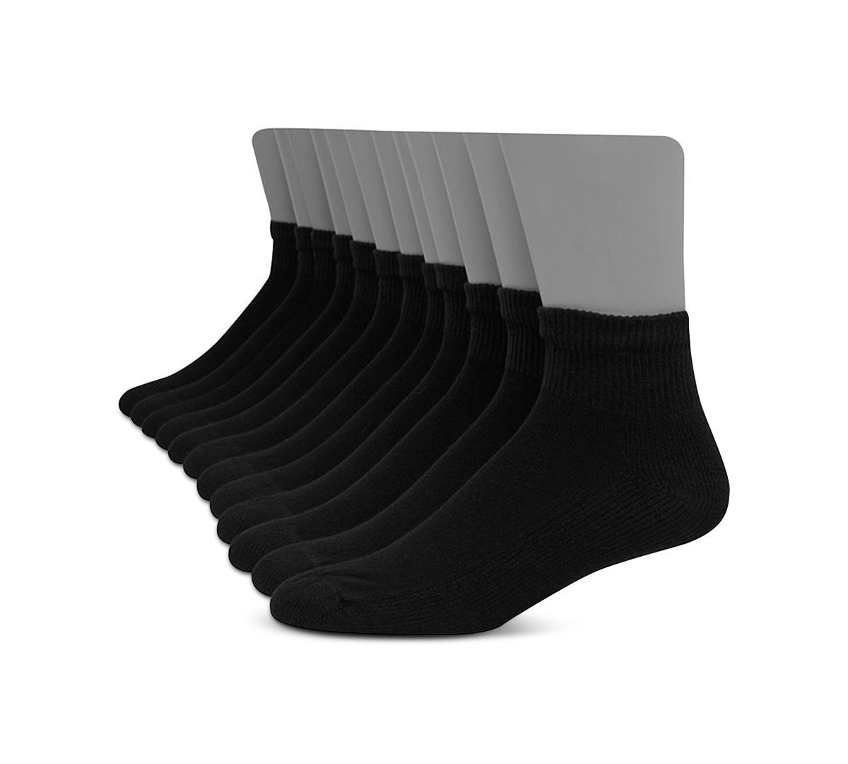 Mens Hanes Ultimate 12-pack Soft & Durable Ankle Socks Product Image