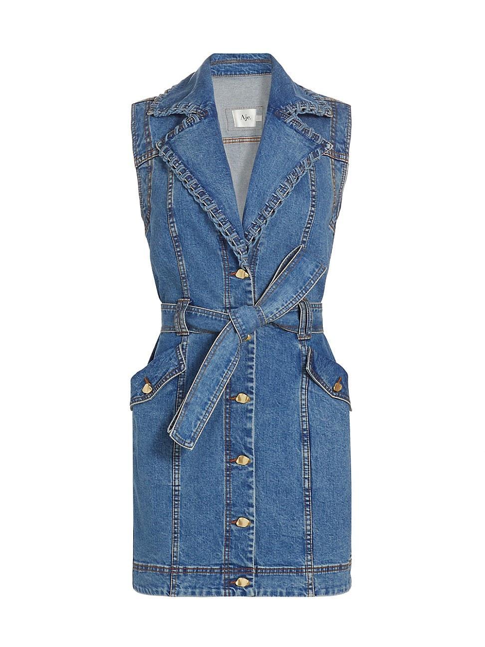 Womens Balance Denim Minidress product image