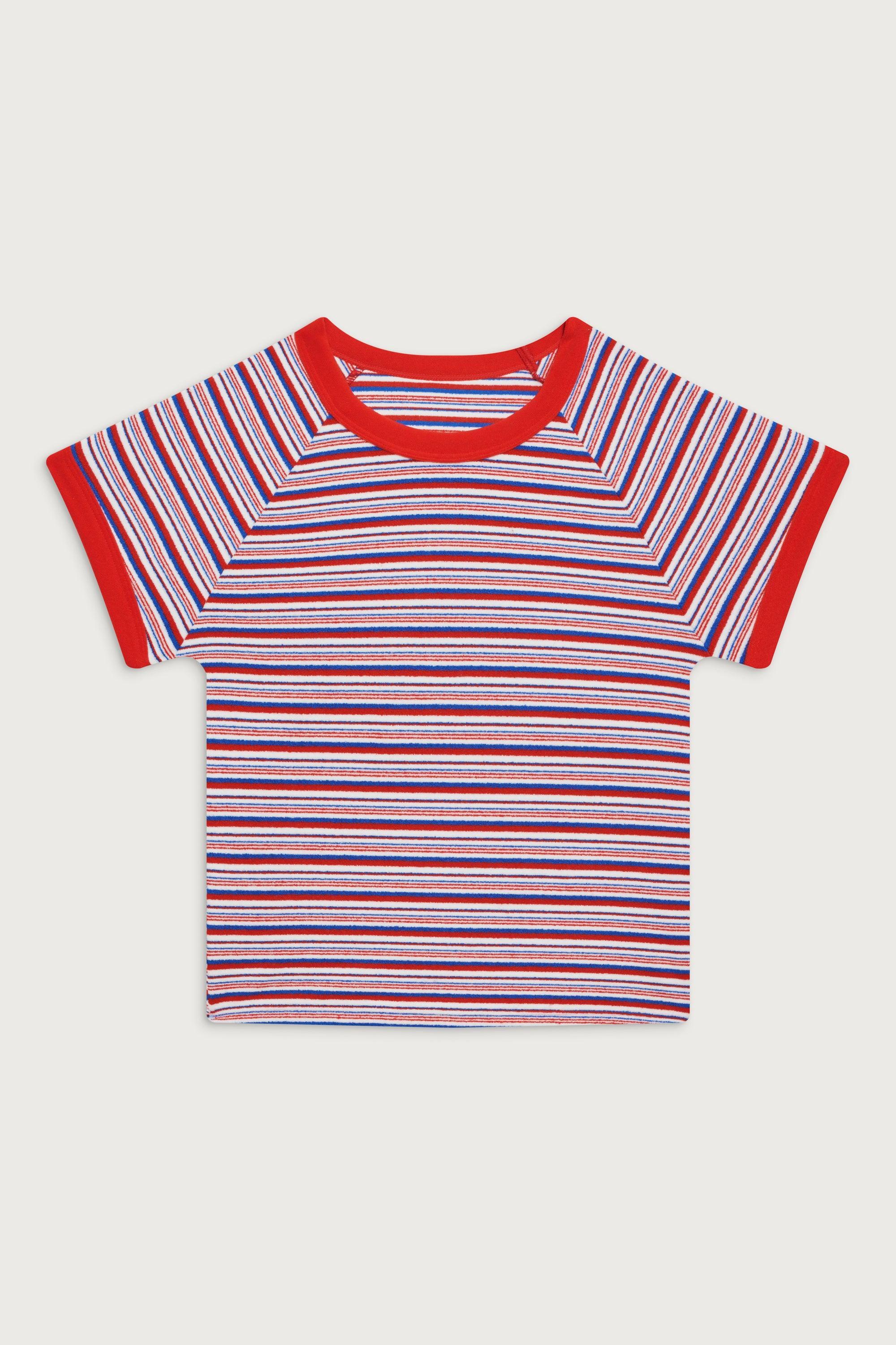 Jane Terry Cropped Tee - American Summer Product Image