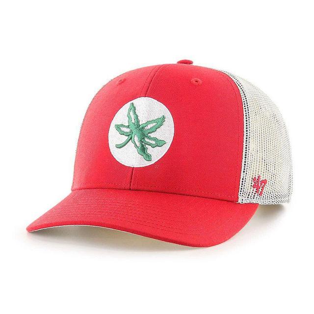 Mens 47 Ohio State Buckeyes Trucker Adjustable Hat Product Image