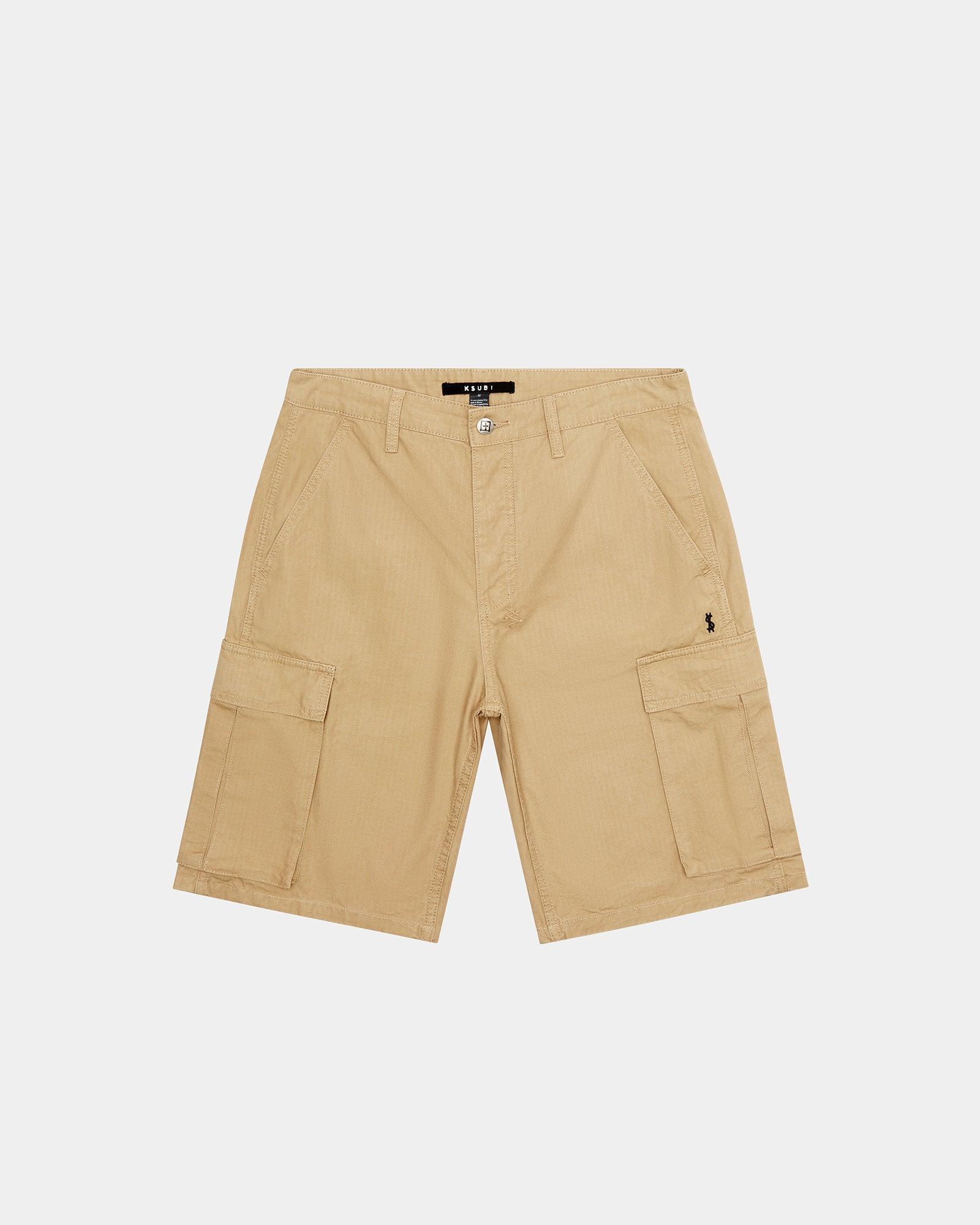 FUGITIVE CARGO SHORT DARK TAN Male Product Image