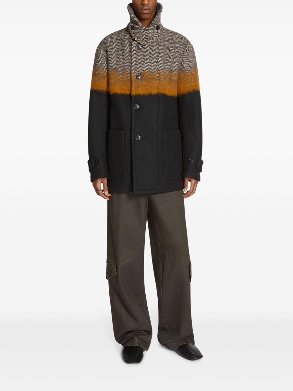 DRIES VAN NOTEN Flap-pockets Cotton Trousers In 802 Grey Product Image