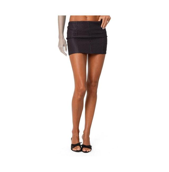 Edikted Womens Laine Polka Dot Mini Skirt Product Image