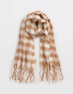 Aerie Woven Boucle Fringe Scarf product image