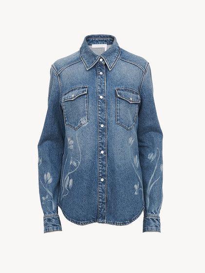 Classic denim shirt Product Image