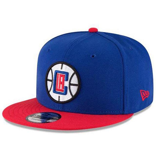 Mens New Era Royal/Red LA Clippers 2-Tone 9FIFTY Adjustable Snapback Hat Product Image