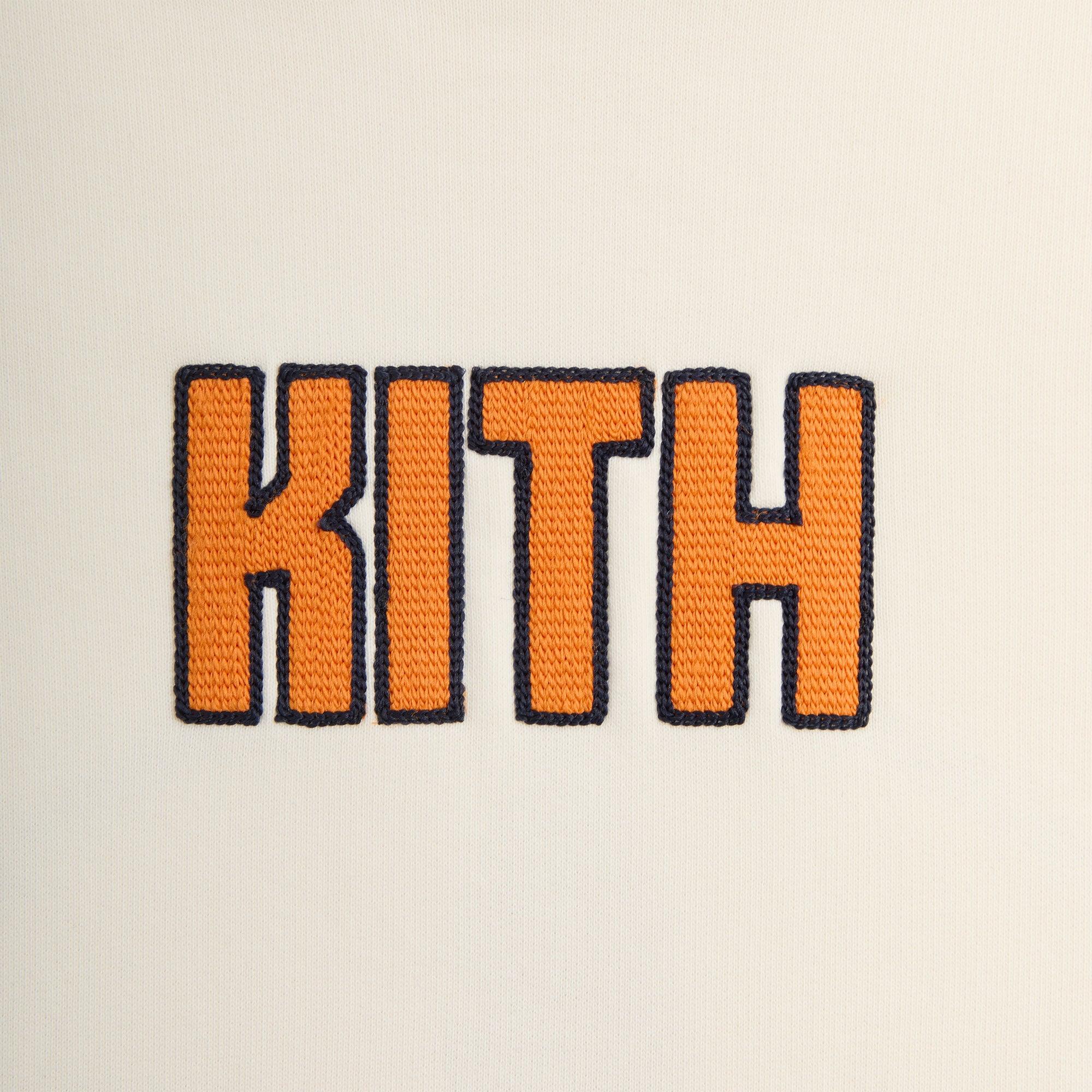 Kith for the New York Knicks Wingman Vintage Nelson Hoodie - Sandrift Male Product Image