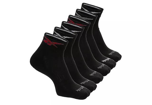 Reebok Men's Quarter Socks 6 Pairs Product Image