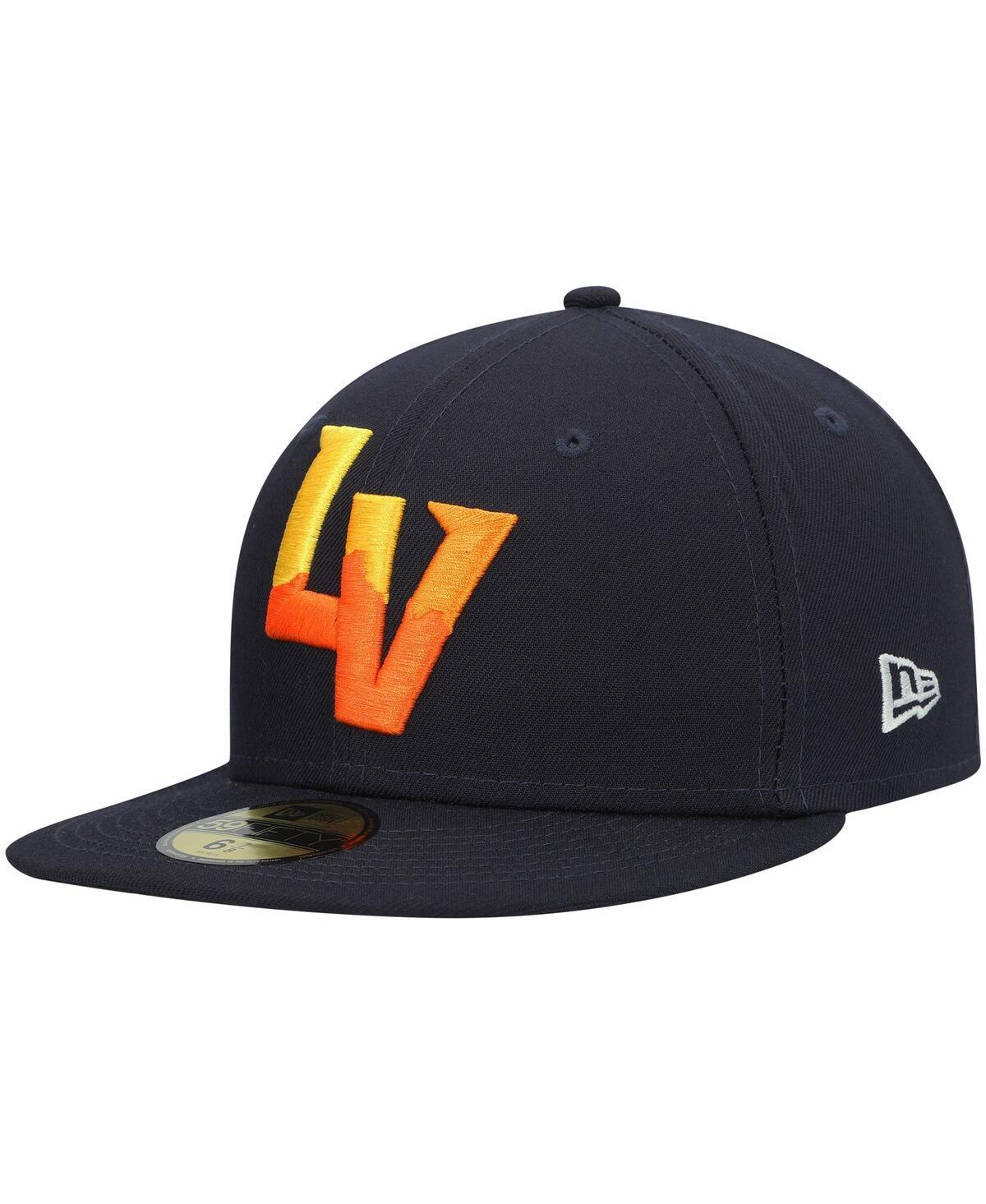 Mens New Era Navy Las Vegas Aviators Authentic Collection Team Alternate 59FIFTY Fitted Hat Product Image