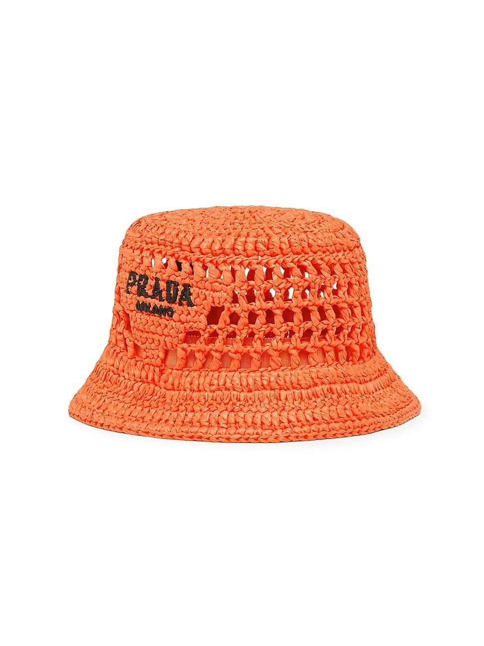 Womens Raffia Bucket Hat Product Image