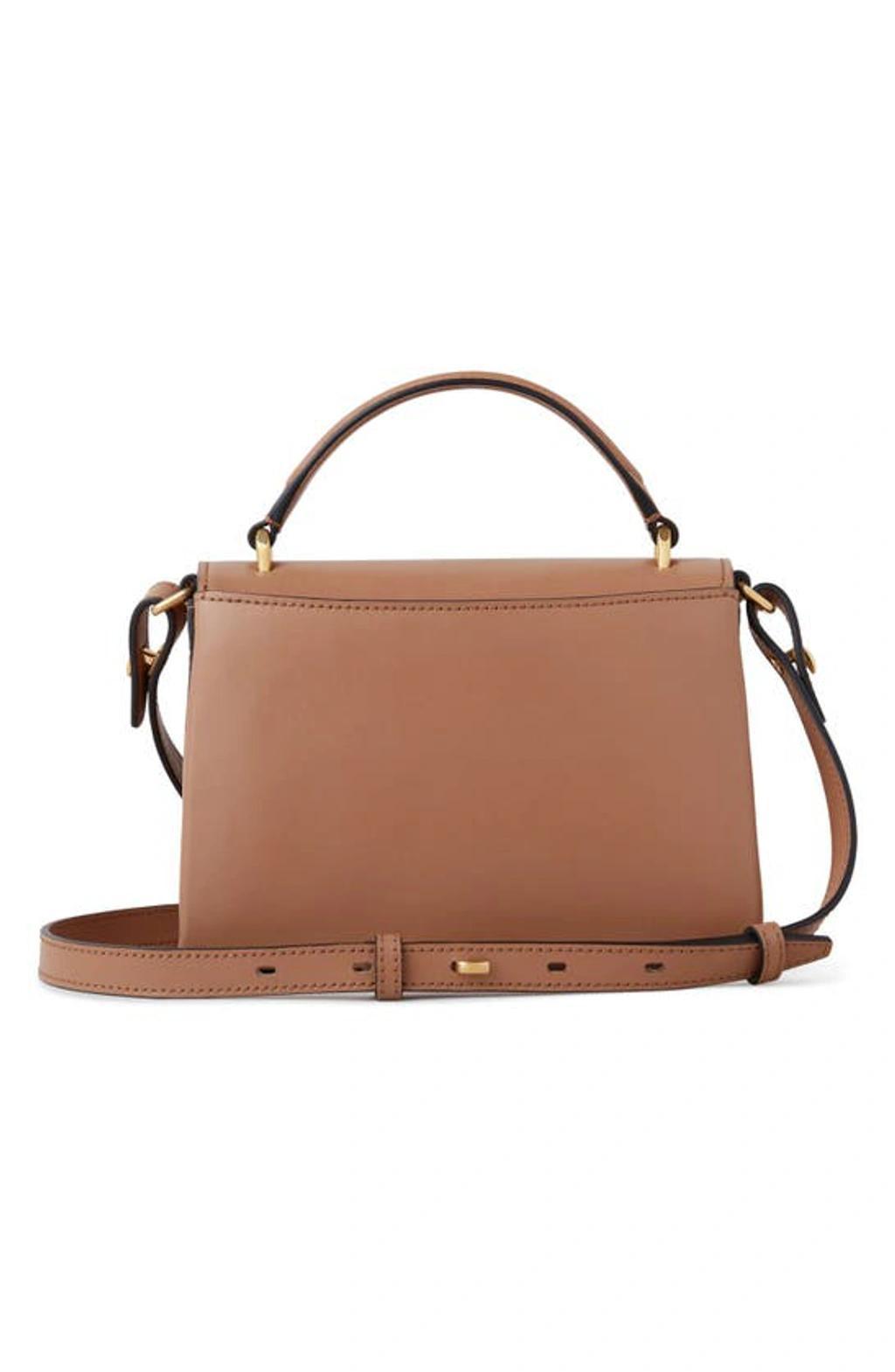 MULBERRY Small Lana Top Handle Crossbody Bag In Sable Product Image