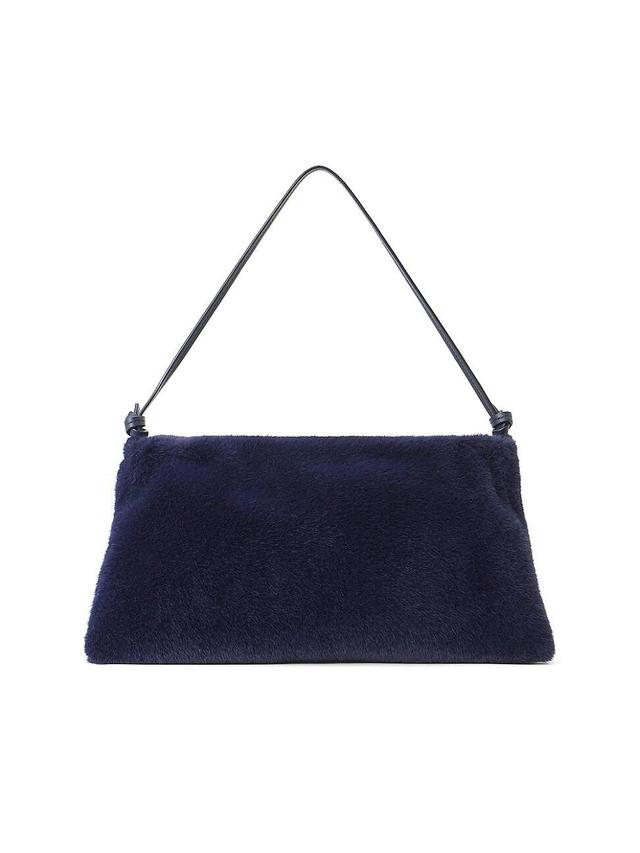 Womens Vivi Faux Fur Shoulder Bag Product Image