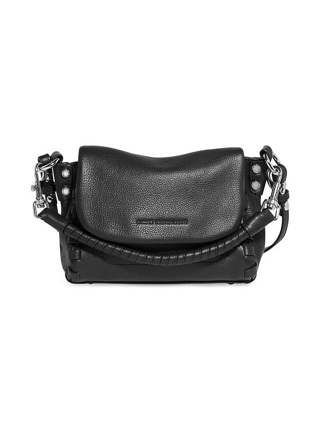 Womens Zen Leather Mini Crossbody Bag Product Image