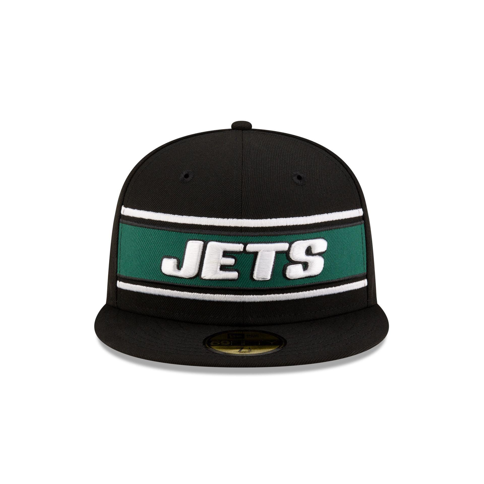 New York Jets 2024 Sideline Black 59FIFTY Fitted Hat Male Product Image