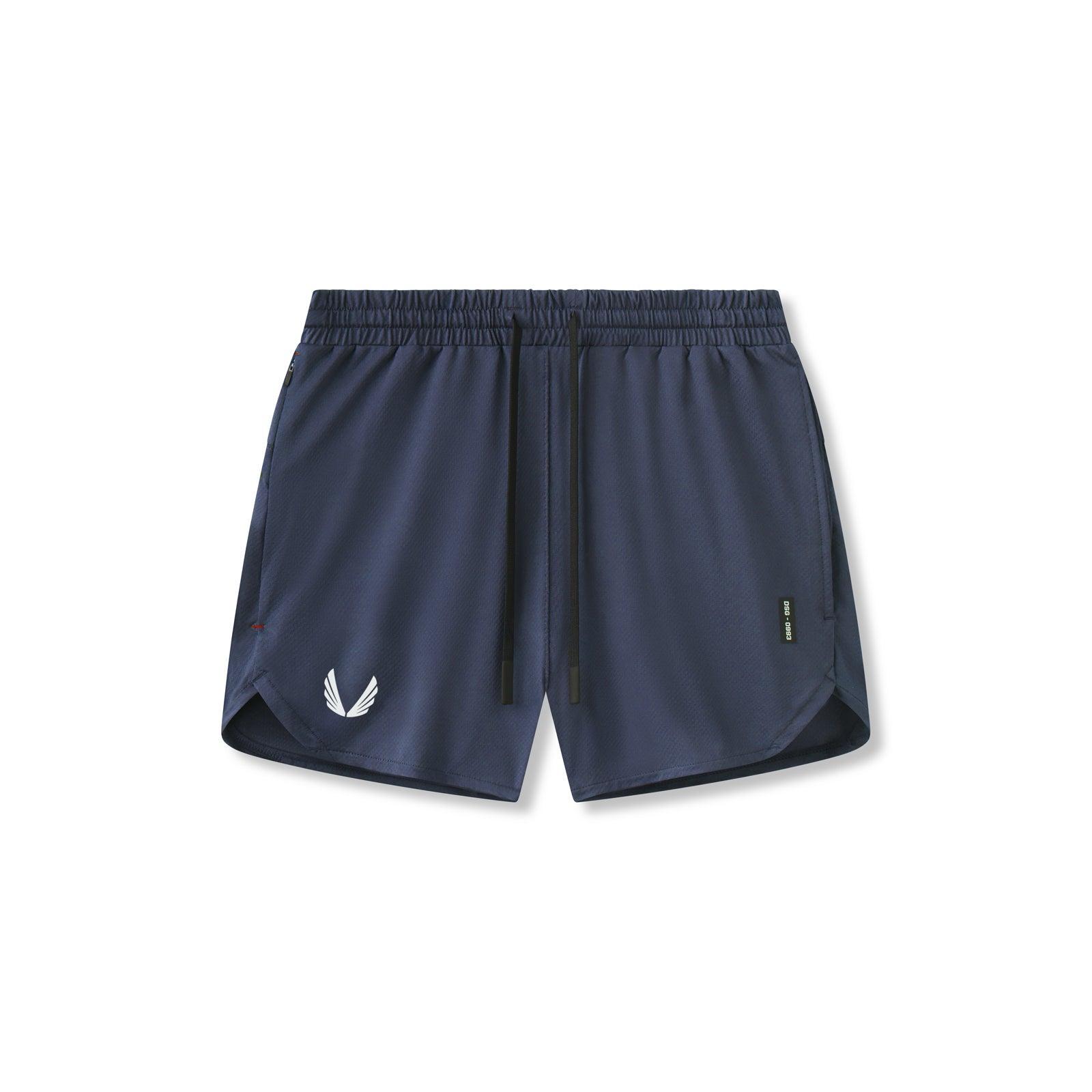 0993. AeroSilver® 5" Linerless Short - Navy Product Image