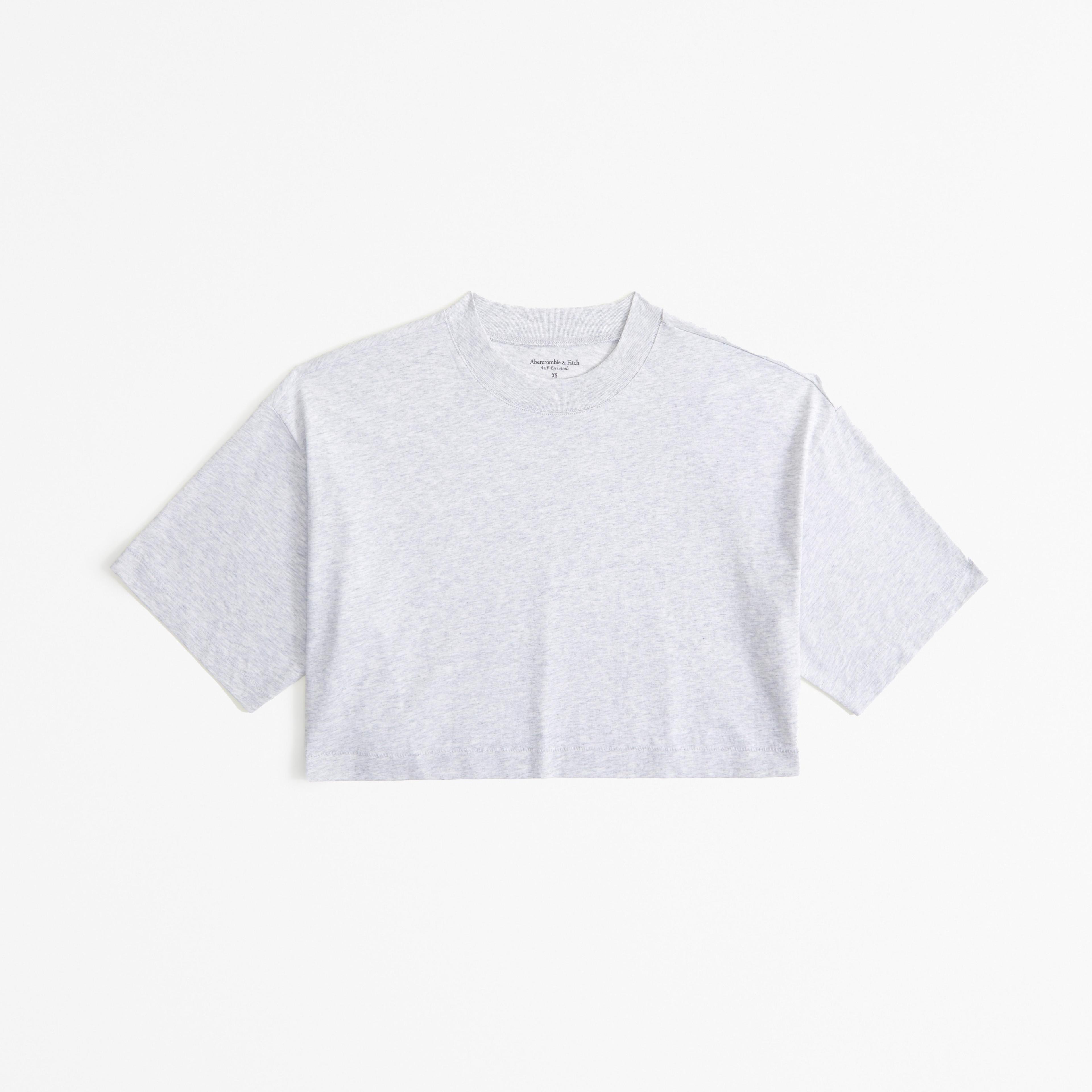 Essential Premium Polished Cropped Tee Product Image