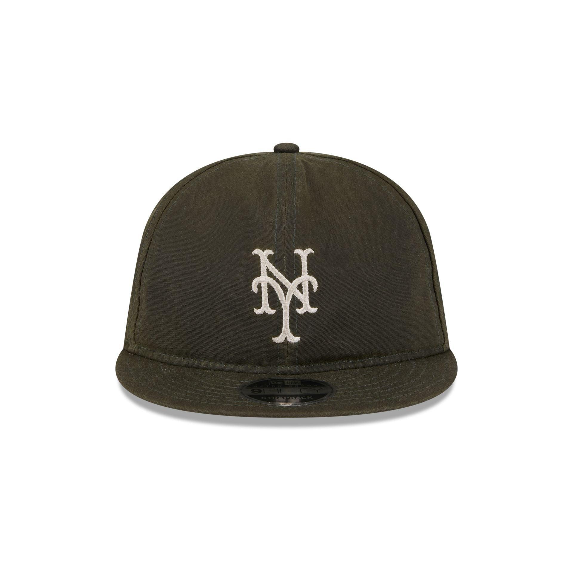 New York Mets Rifle Green Retro Crown 9FIFTY Adjustable Hat Male Product Image