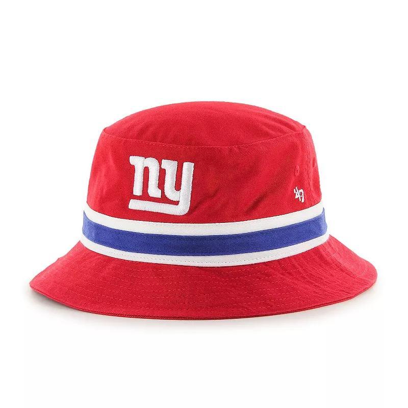 Mens 47 New York Giants Striped Bucket Hat Product Image