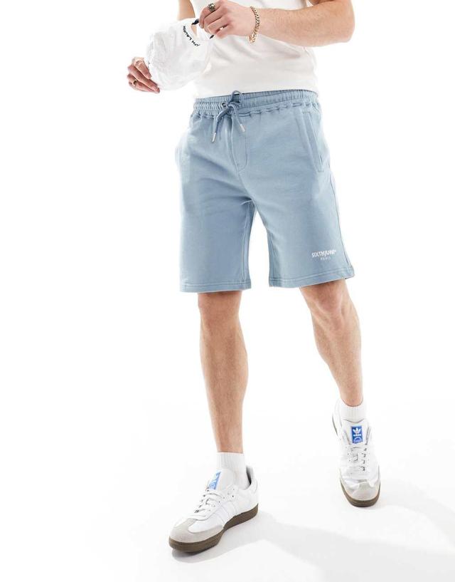 Sixth June lounge shorts in light blue Product Image