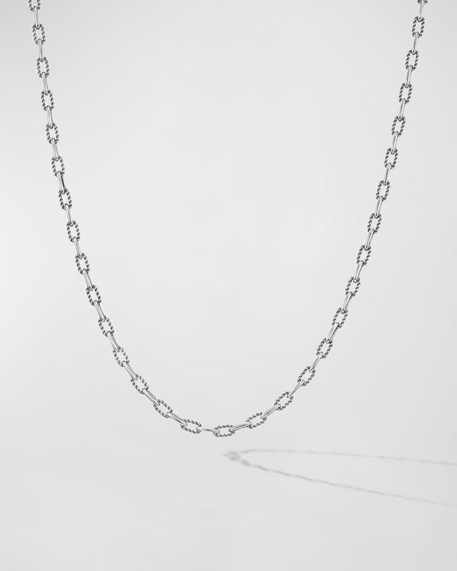 Mens DY Madison Chain Necklace in Sterling Silver Product Image