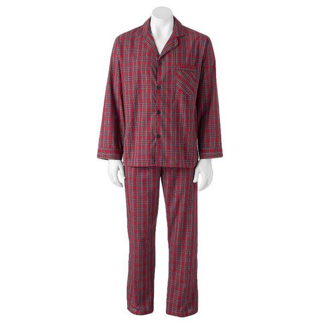 Big & Tall Hanes Classics Pajama Set, Mens Product Image