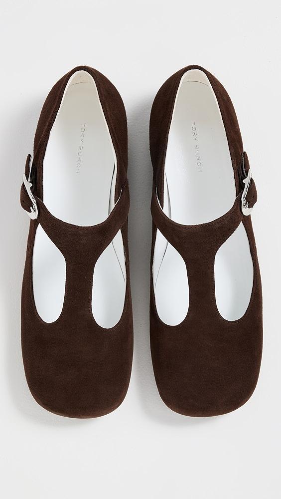 Tory Burch Violet T Strap Flats | Shopbop Product Image