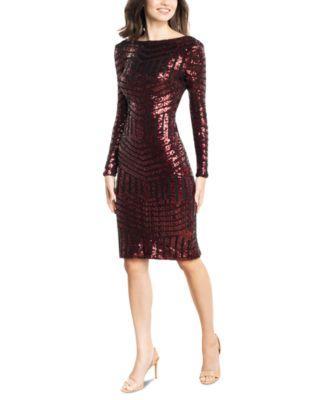 Emery Sequined Bodycon Dress Product Image