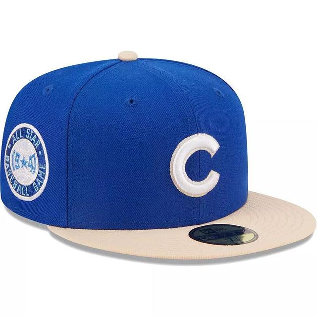 Mens New Era Royal Chicago Cubs 59FIFTY Fitted Hat Product Image