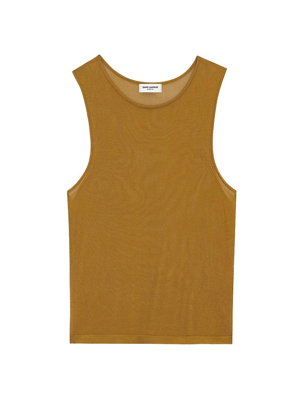 Womens Crop Tank Top In Knit product image