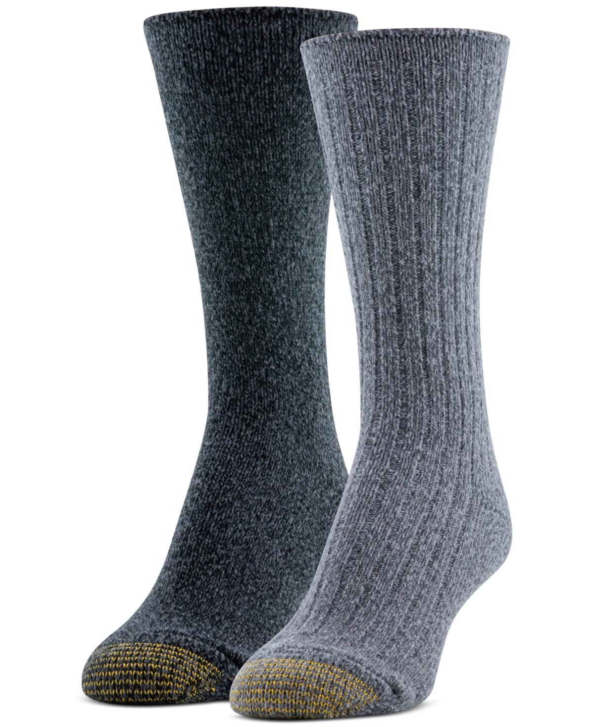 Gold Toe Womens 2-Pk. Casual Supersoft Crew Socks Product Image