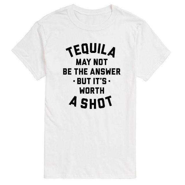 Big & Tall Tequila May Not Be The Answer Graphic Tee, Mens Product Image