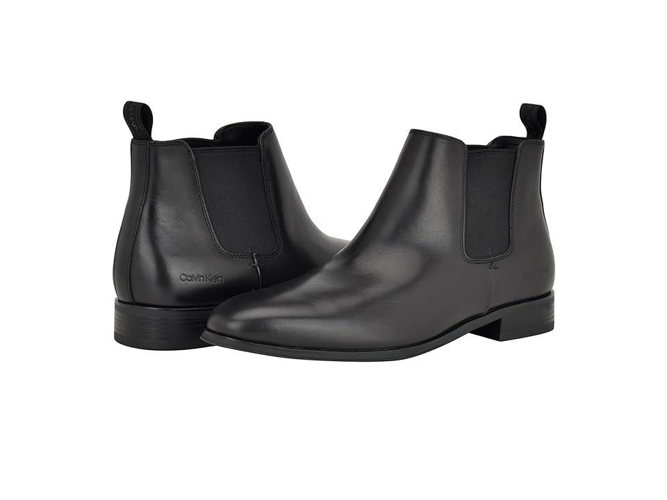 Calvin Klein Donto Leather) Men's Boots Product Image