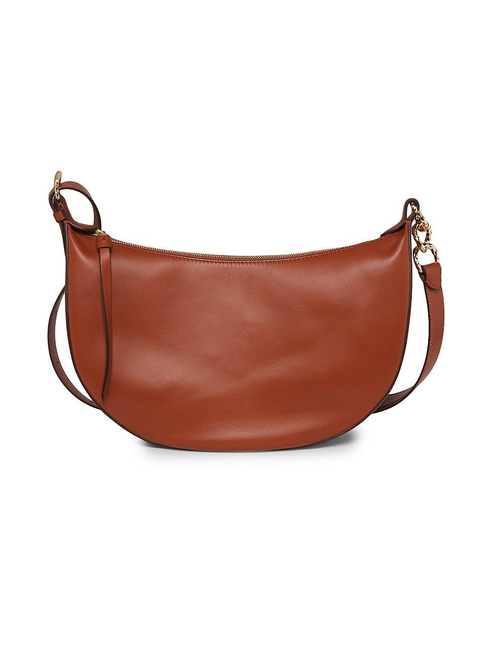 Womens Twyla Small Leather Hobo Bag product image