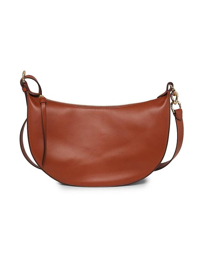 Womens Twyla Small Leather Hobo Bag Product Image