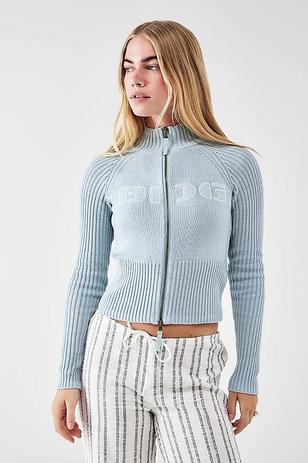 BDG Zip-Through Knit Track Top Womens at Urban Outfitters product image