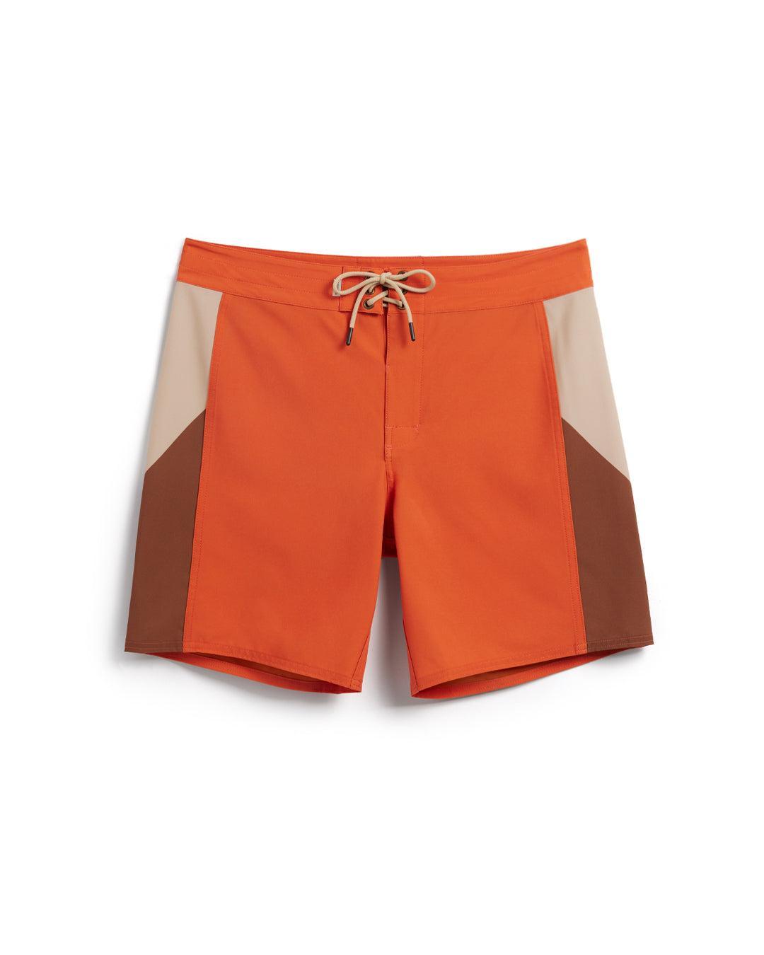 Birdie Boardshorts - Army/Sunset Male Product Image