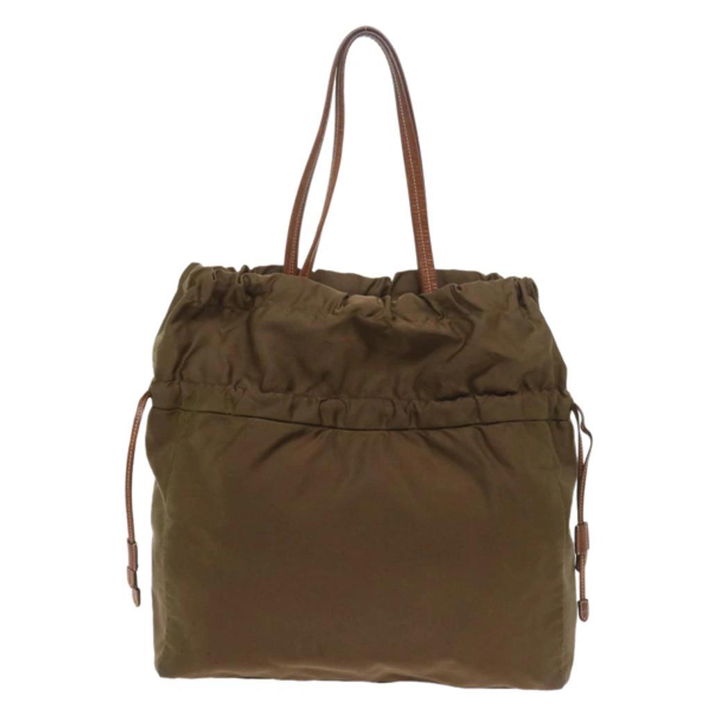 Tessuto Khaki Synthetic Shoulder Bag () Product Image