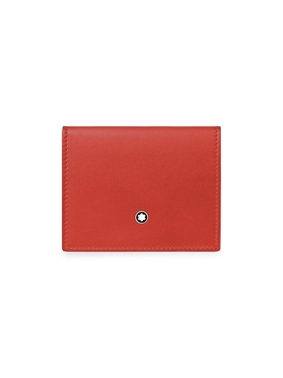 Mens Trifold Leather Card Holder Product Image