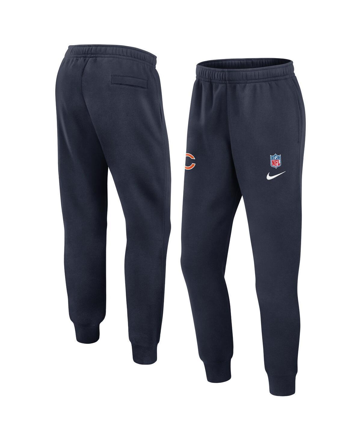 Nike Mens Navy Chicago Bears 2024 Sideline Club Pants Product Image