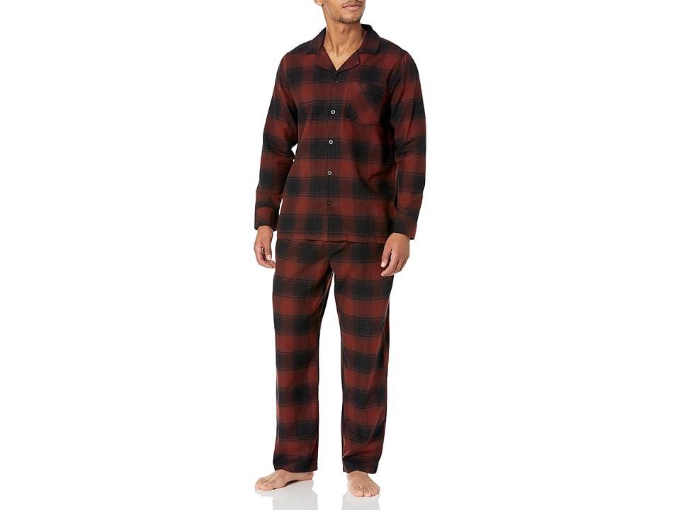 Pendleton PJ Set (Red/Black Ombre) Men's Pajama Sets Product Image