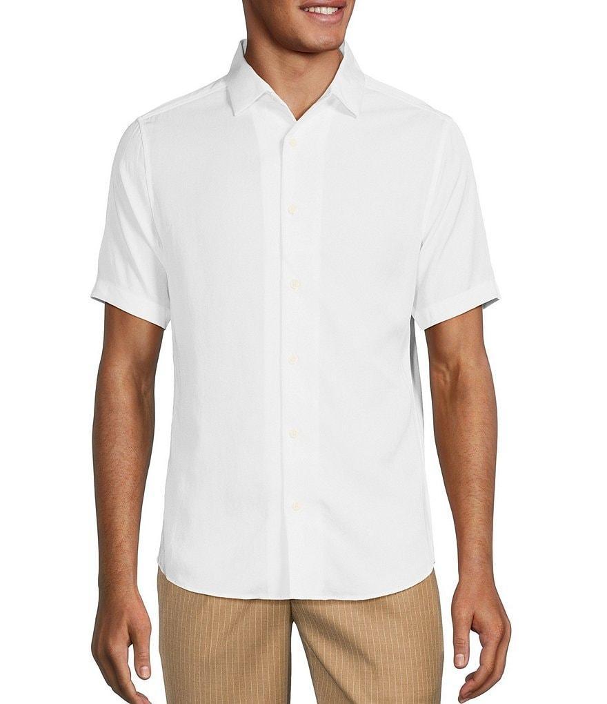 Murano Wanderin West Slim Fit Short Sleeve Woven Camp Shirt Product Image