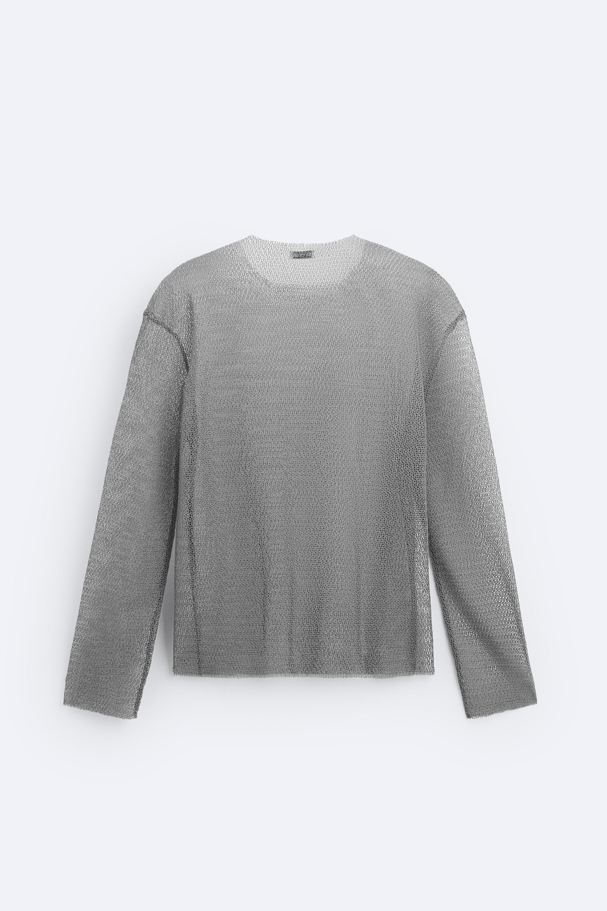 KNIT MESH SHIRT Product Image