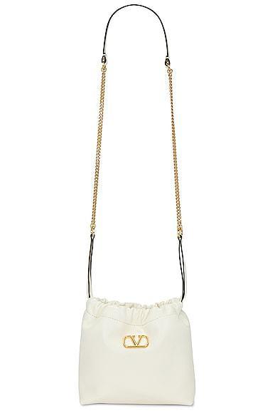 Valentino Garavani V Logo Signature Mini Drawstring Bag Product Image