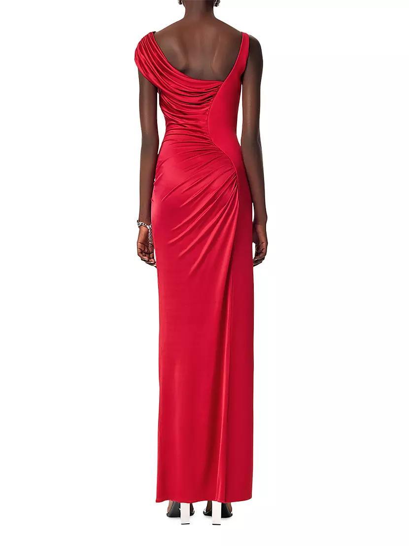 Draped Liquid Jersey Gown Product Image