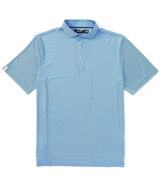 Polo Ralph Lauren RLX Golf Classic Fit Striped Stretch Short Sleeve Polo Shirt Product Image