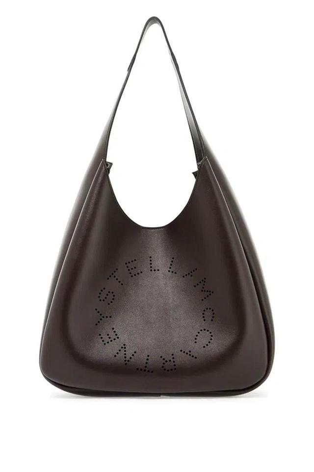 Borsa Tote Quadrata Stella Logo In Brown Product Image