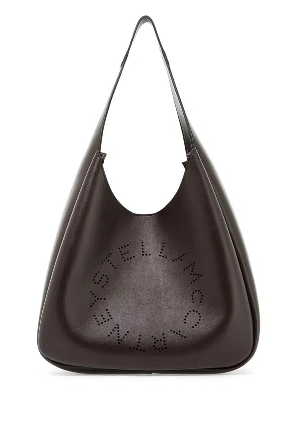 Square Stella Logo Tote Bag In Marrone Product Image