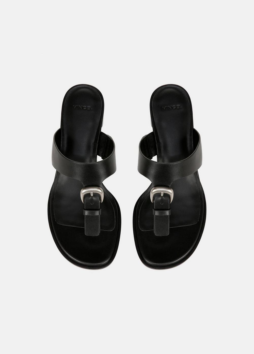 Aubrey Leather Buckle Sandal Product Image