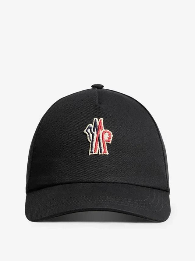 MONCLER Grenoble Logo Baseball Cap In Logo Patch On The Front Product Image